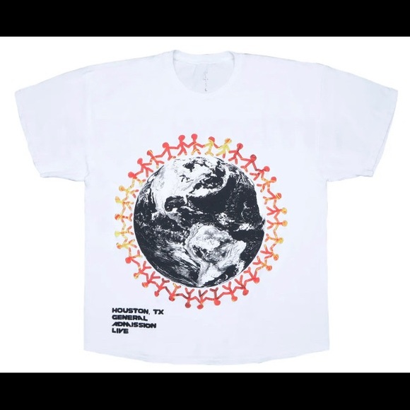 Travis Scott Cactus Jack Around the World Astroworld Tee XL